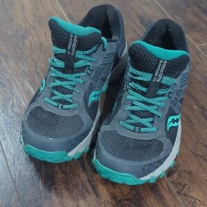 Saucony Athletic Shoes - Gray and Teal